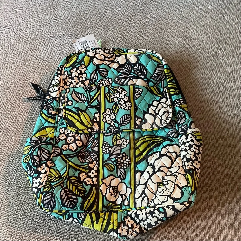 Vera Bradley Island Blooms Backpack - Picture 1 of 6